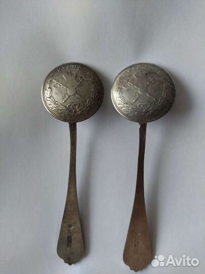 Ложка сувенирная реплика ценных монет