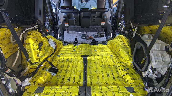 Шумоизоляция автомобиля