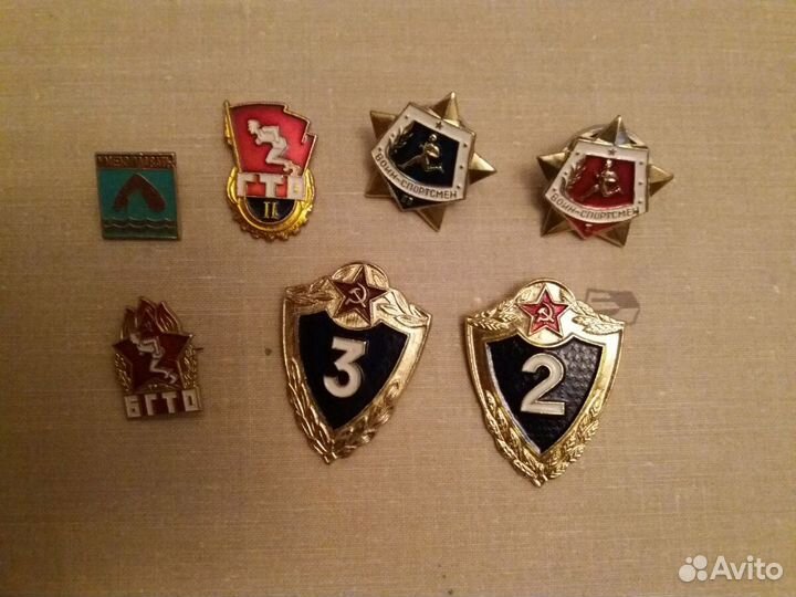 Набор значков