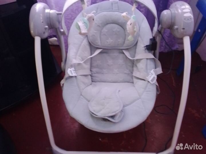 Детские электронные качели