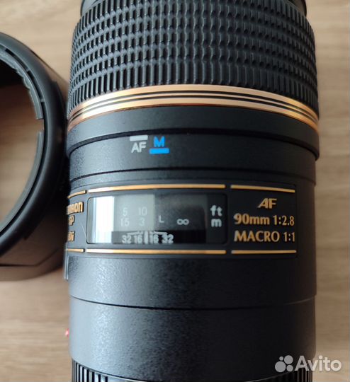 Макрообъектив Tamron 90mm 2.8 1:1 сост идеальное