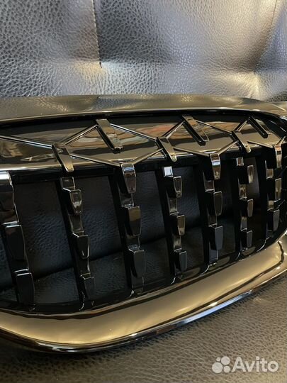 Решетка радиатора ноздри BMW 3 G20 Diamond