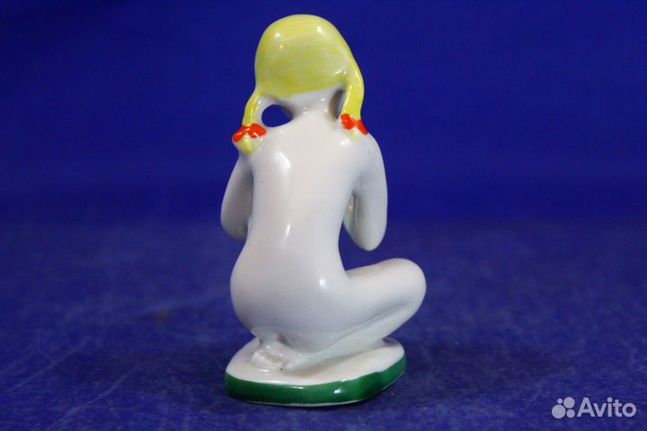 Юный скульптор фарфор статуэтка лфз СССР девочка