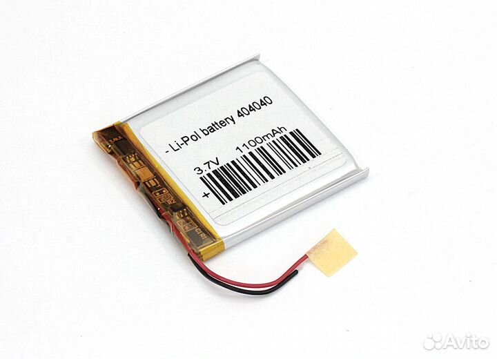 Li-Pol 4*40*40мм 2pin