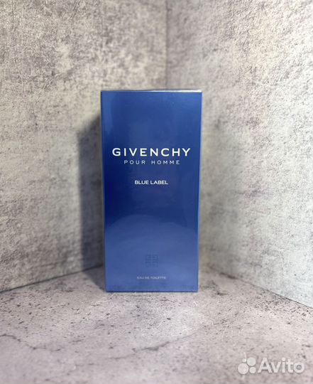 Givenchy pour homme Blue label edt 100мл