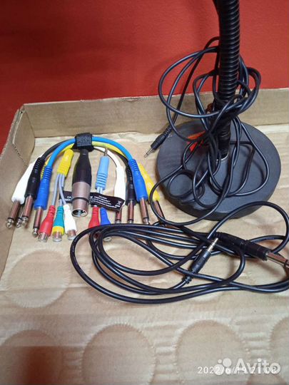 Микрофон panasonic с подставкой