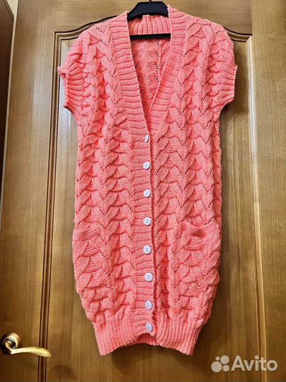 Кардиган женский ручная вязка