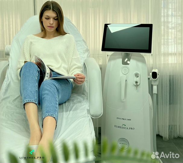 Диодный лазер для эпиляции Лю'Минес MaxOne 1200вт