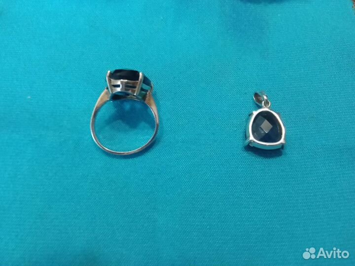 Серебряный комплект