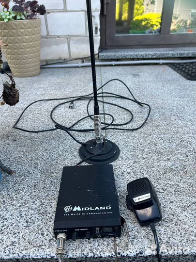 Автомобильная рация midland alan 100 plus