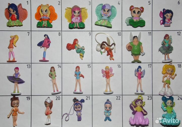 Киндеры из разных серий № 19