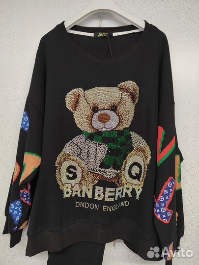 Свитшот со стразами