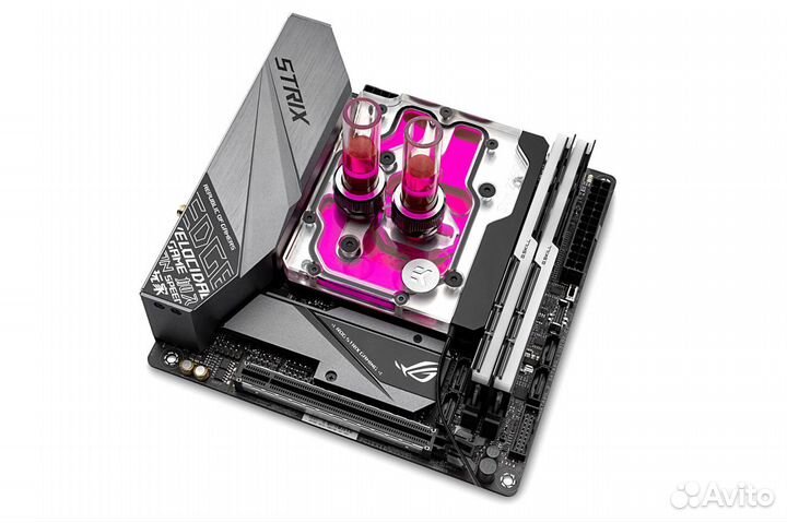 Водоблок EK-Momentum ROG Strix Z390I D-RGB - Plexi