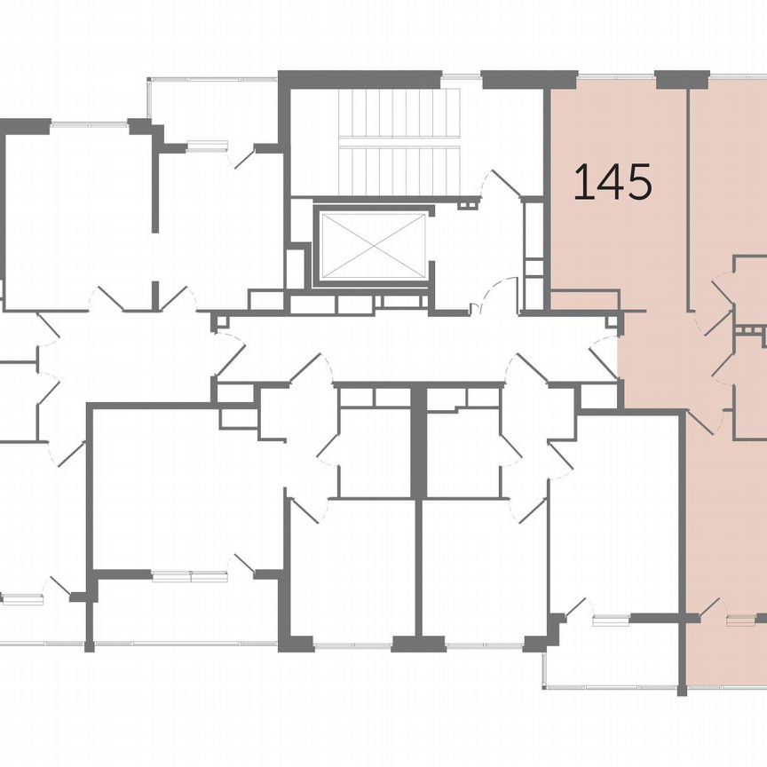 2-к. квартира, 61,6 м², 8/10 эт.