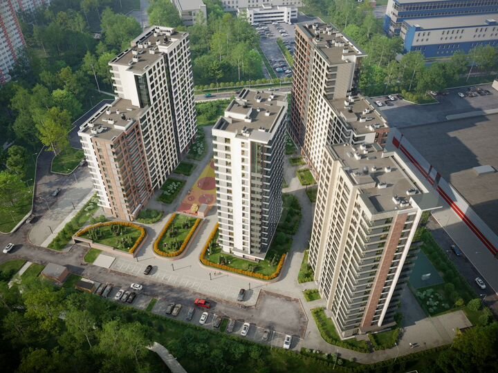 2-к. квартира, 56 м², 11/18 эт.