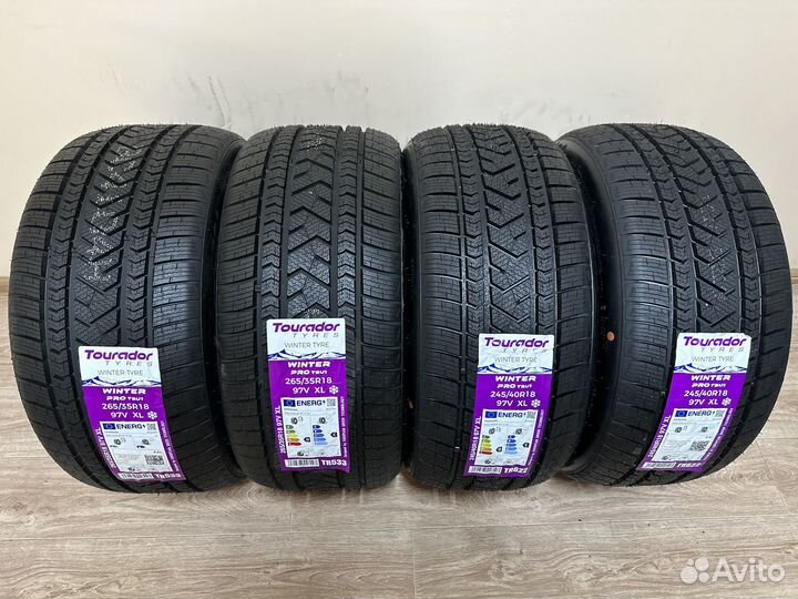 Tourador Winter Pro TSU1 245/40 R18 и 265/35 R18 97V