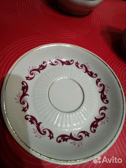 Сервиз фарфор СССР. Рижский ффз