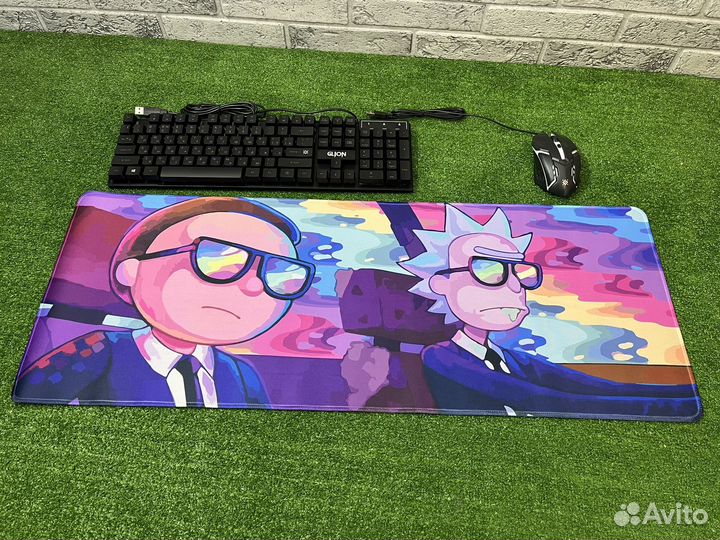 Комплект игровой клавиатура + мышка + коврик