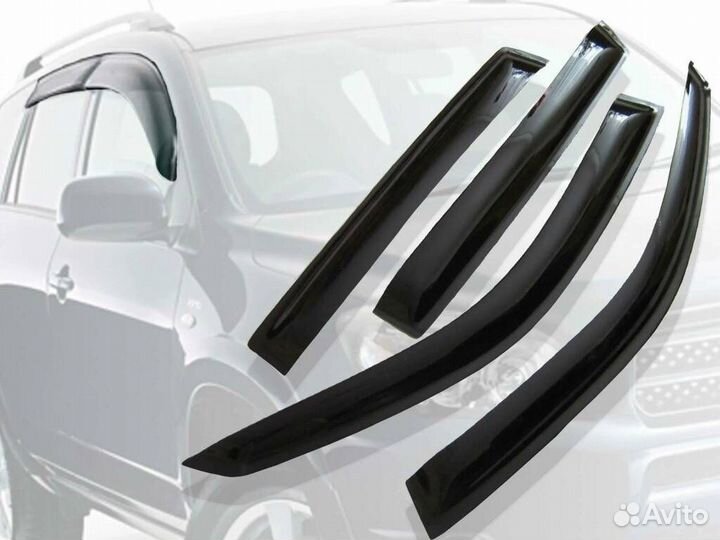 Ветровики hyundai H-1 grand starex 2007-2017г