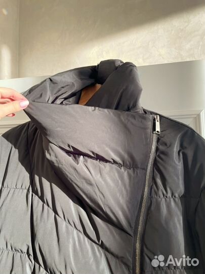 Пуховик женский длинный