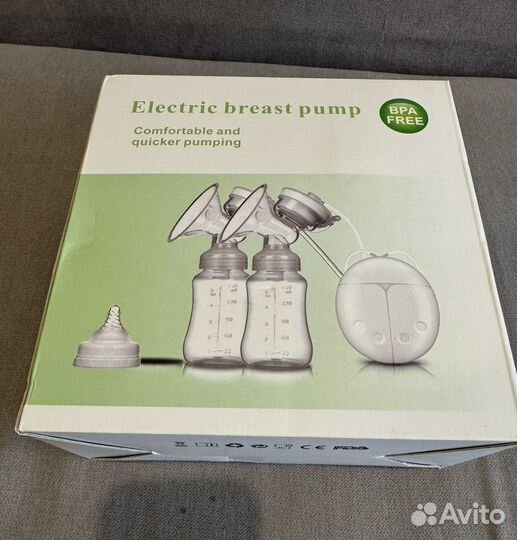 Молокоотсос электрический новый