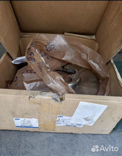 Диск тормозной Ford Tranzit VII 2017, комплект 2шт