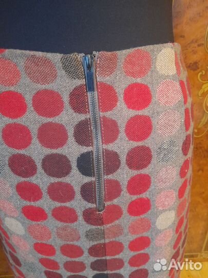 Юбка зимняя шерсть marks spencer 42 р