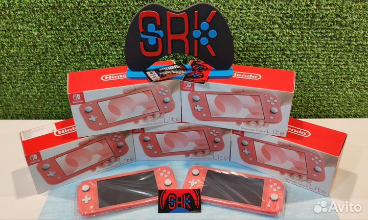 Новые,шитые Switch Lite, 5000 игр бесплатно
