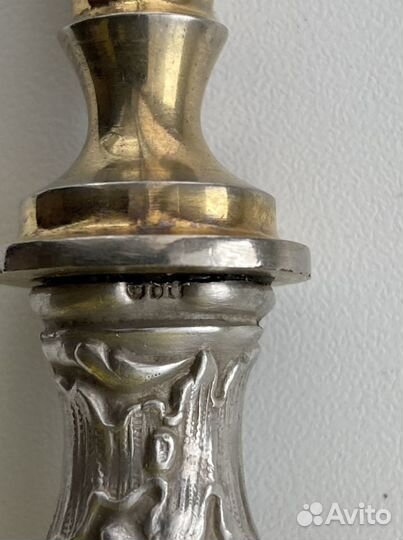 Антикварное столовое серебро