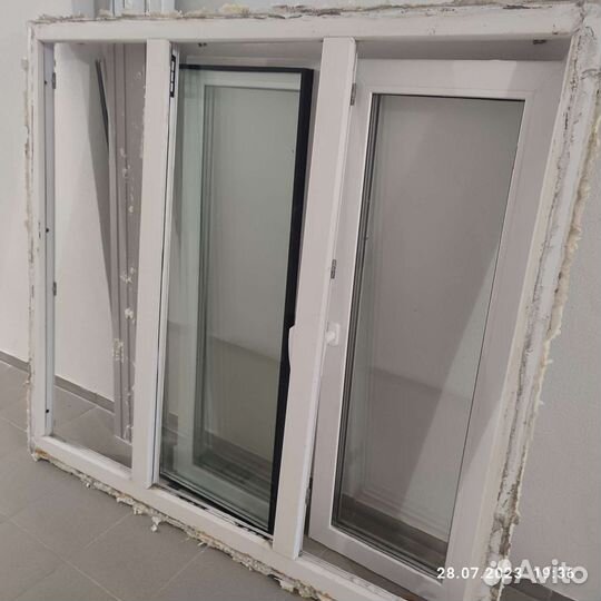 Окна пластиковые бу
