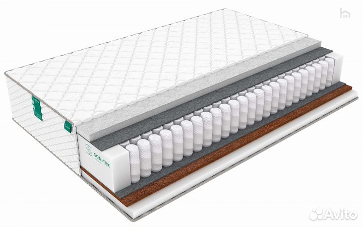 Матрас Sleeptek premierbig Strutto StrongFoam 1800
