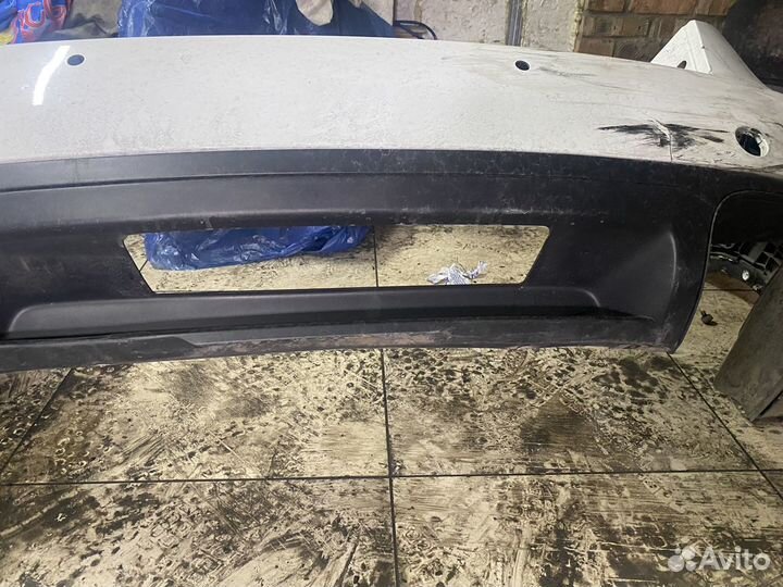 Задний бампер porsche cayenne 958 (2010-2013)