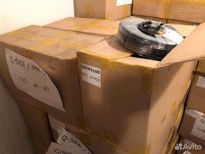 Кабель видеонаблюдения RG59+питание (всепогодный)