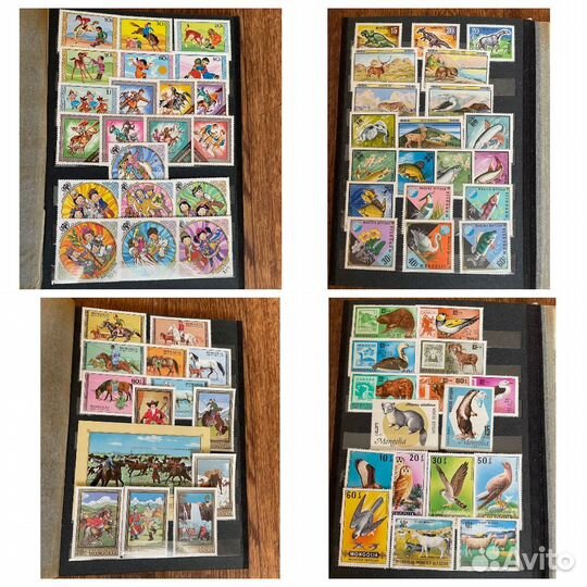 Альбом с марками Монголия