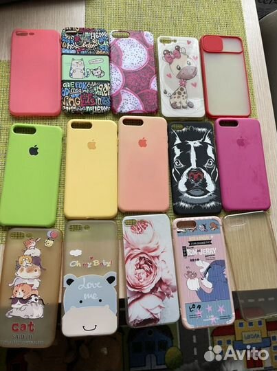 Продам чехлы на айфон 8 плюс так же подходят на 7
