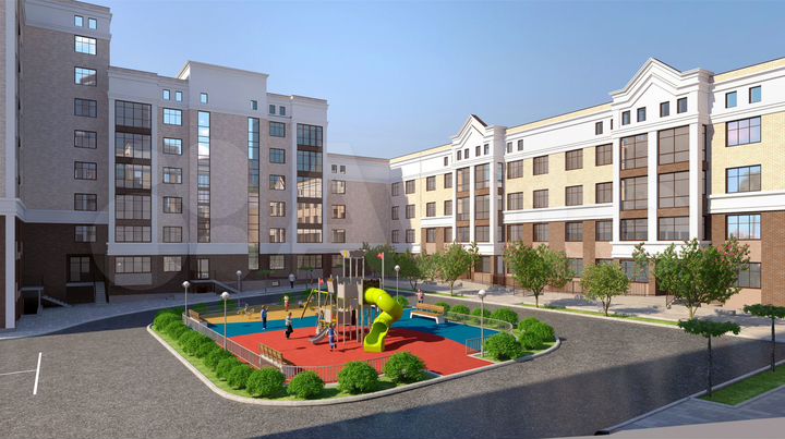 2-к. квартира, 58,4 м², 2/8 эт.