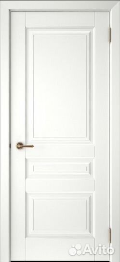 Двери окрашенные белые / Эмаль