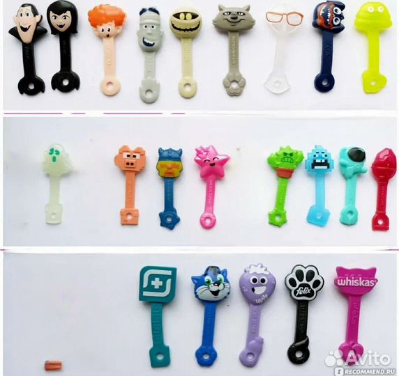 Скрепыши магнит разные 2.3.4