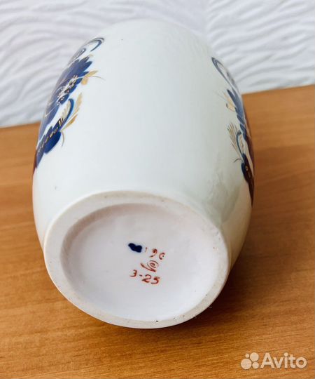 Ваза фарфор винтаж СССР