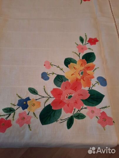 Скатерть лен и хлопок