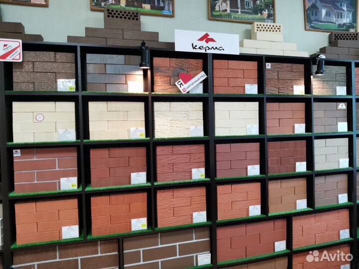 Кирпич облицовочный. Керма. Kerma premium