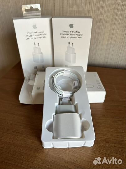 Зарядный блок питания iPhone + кабель