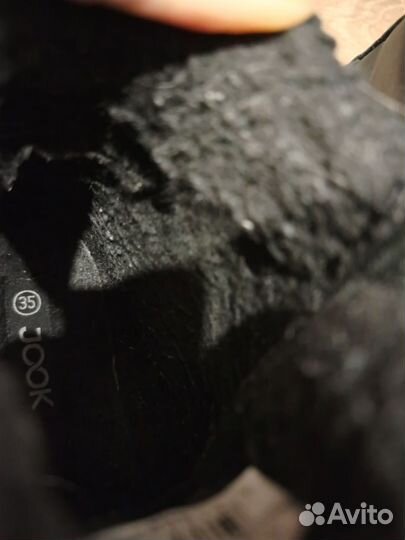 Ботинки утепленные 35