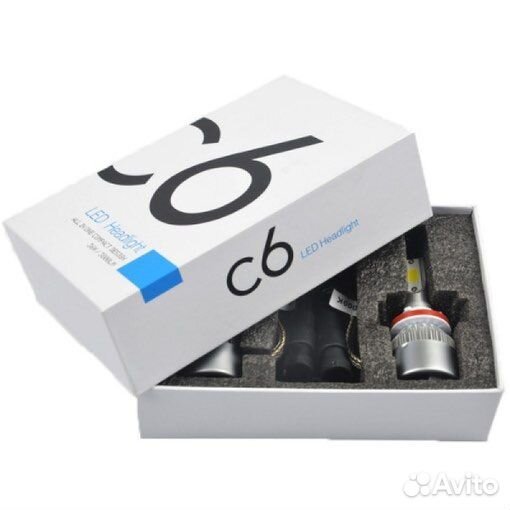 Светодиодная лампочка C6 H1-H11