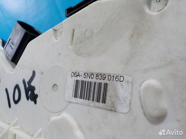 Замок двери задней правой volkswagen Tiguan 2007-2