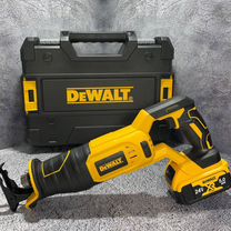 Мощная аккумуляторная сабельная пила dewalt 24в