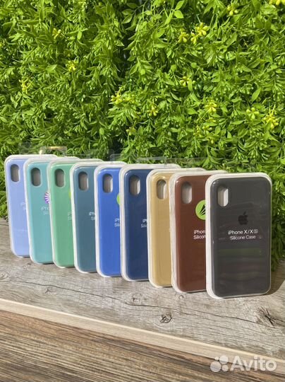 Чехол Silicone Case iPhone X/Xs
