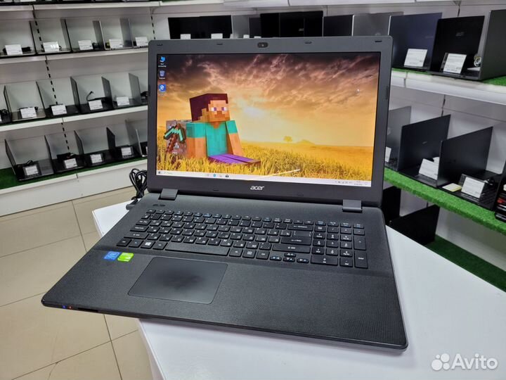 Ноутбук acer Pentium N3700 Geforce 910M 2GB 240GB