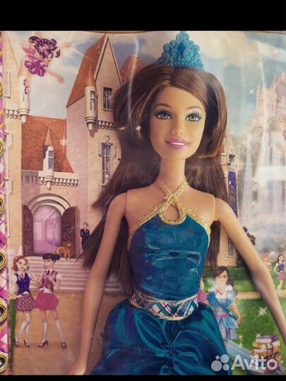 Барби в коробке barbie princess academy
