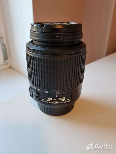 Объектив AF-S Nikkor 55-200mm 1:4-5.6G ED (DX)